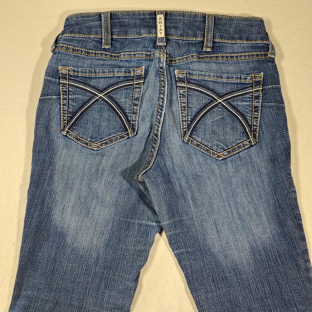 Ariat Jeans Womens Size 28R REAL Rosa Boot Cut Western Cowgirl 10027713 - Picture 10 of 15